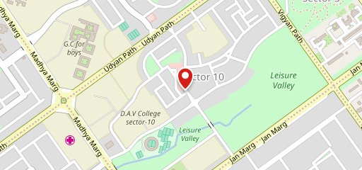 Zinnia - Abstract Dining on map