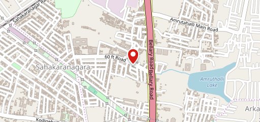 Zoca Cafe Sahakarnagar on map