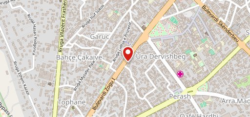 Zona Caffe sur la carte