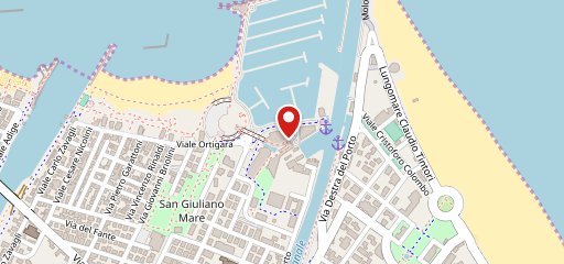 Ristorante greco zorbas Rimini sulla mappa