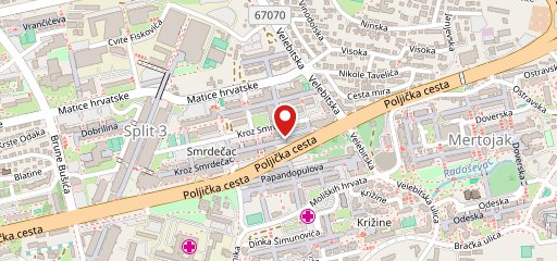 Zrno Ljubavi sulla mappa