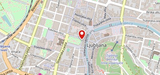 Kavarna Zvezda sulla mappa