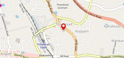 Zwarma palakkad, sip n crisp on map