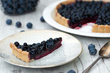 Blueberry pie