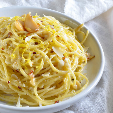 Lemon pasta