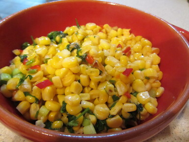 Spiced corn