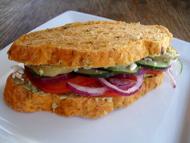 Vegetarian sandwiches