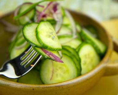 Cucumber salads