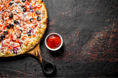 Pizza ai frutti di mare