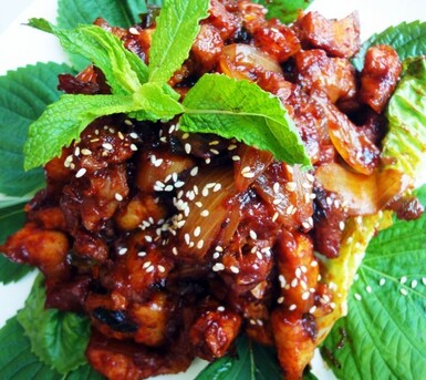 Spicy pork