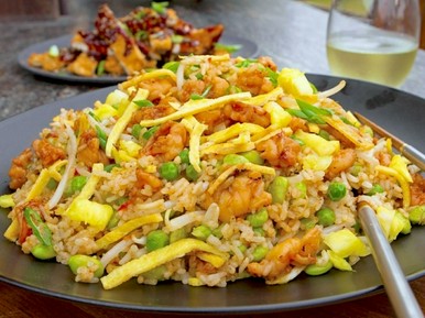 Pineapple fried rice