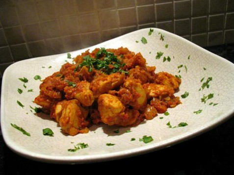 Bombay chicken curry