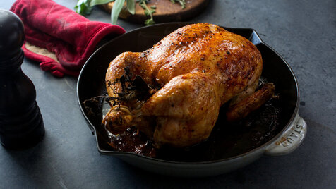 Roasted chicken