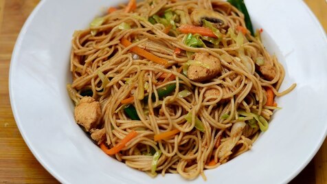 Chicken noodles
