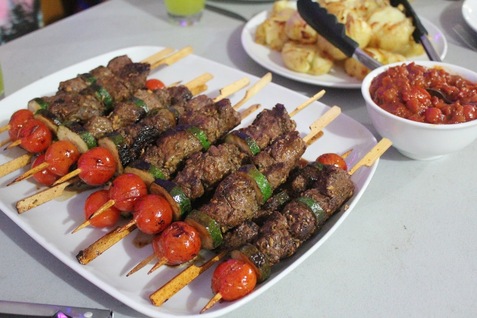 Beef kebab