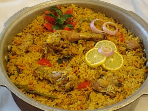 Chicken biryani