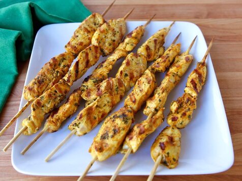 Chicken skewers