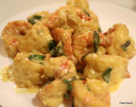 Butter prawns