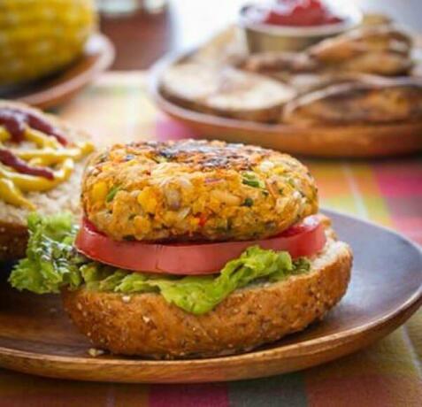 Vegan burgers